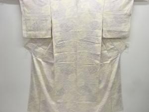 切りばめ風　青海波模様小紋着物